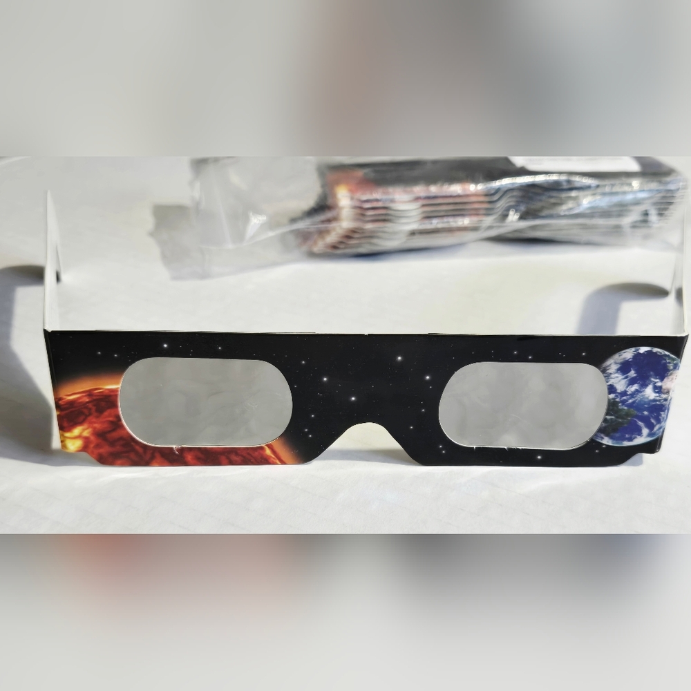 Solar Eclipse Glasses (12 pack) CE ‎ ISO Certified Safe Shades Direct Sun